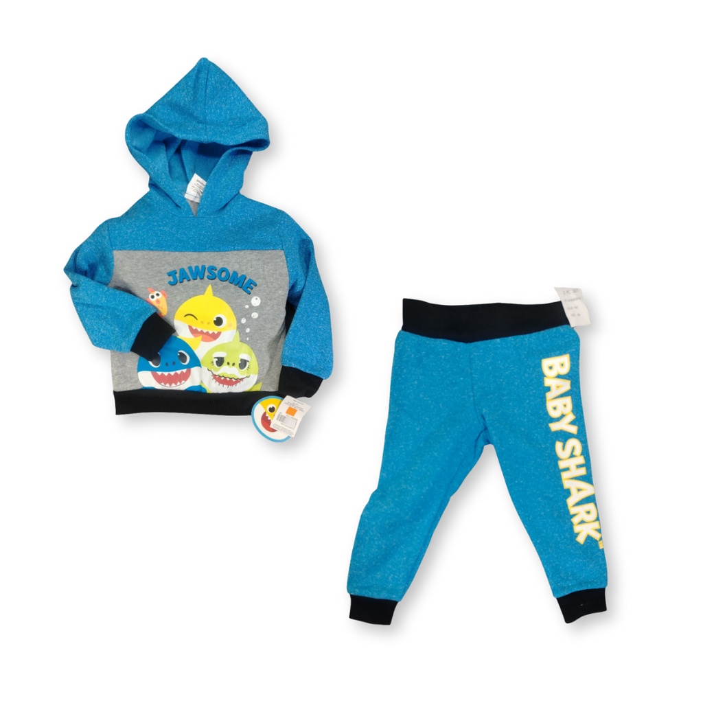 Conjunto Baby Shark – 2 Piezas – Talla 18 Meses [NUEVO]