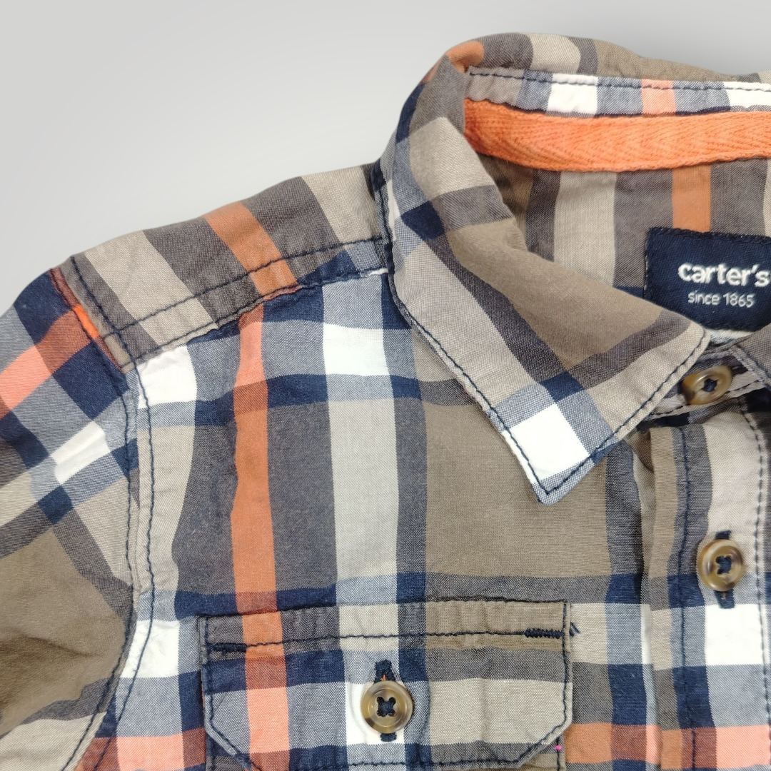 Camisa Carter’s Cuadros – 24 Meses – [Seminueva]