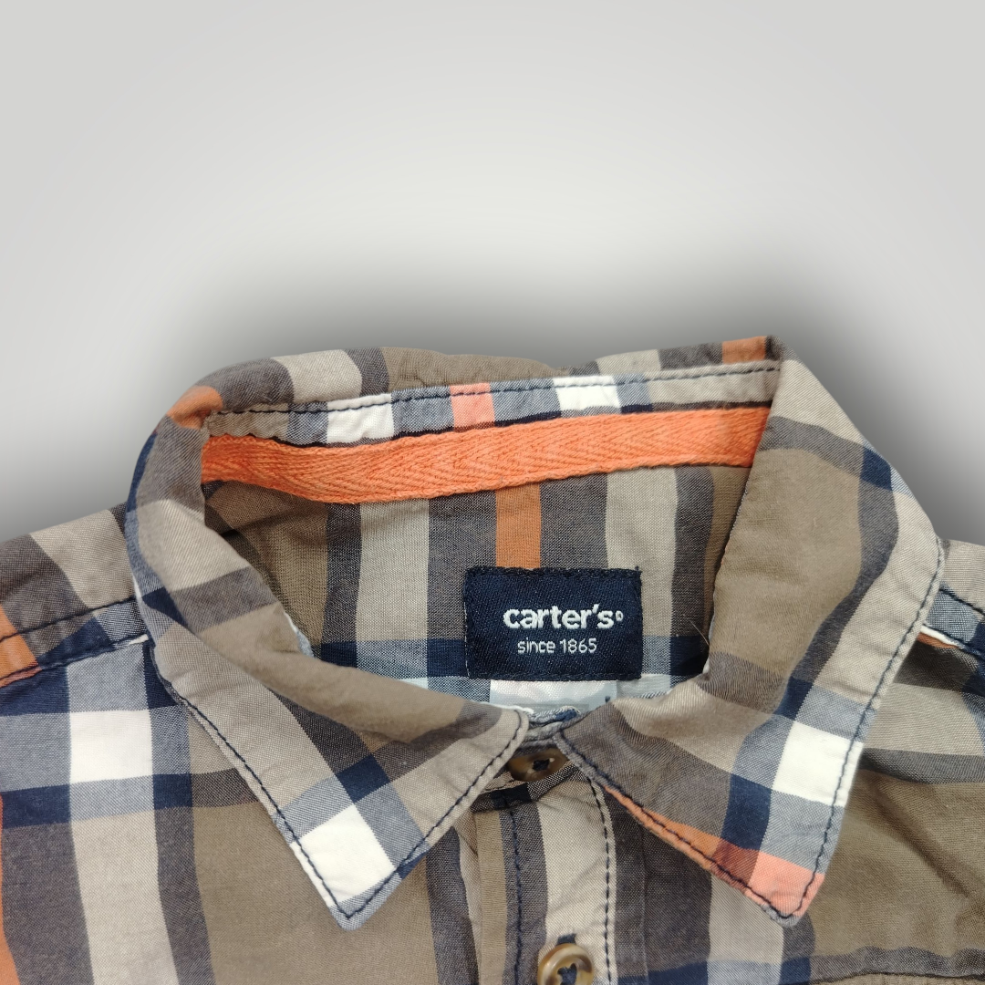 Camisa Carter’s Cuadros – 24 Meses – [Seminueva]
