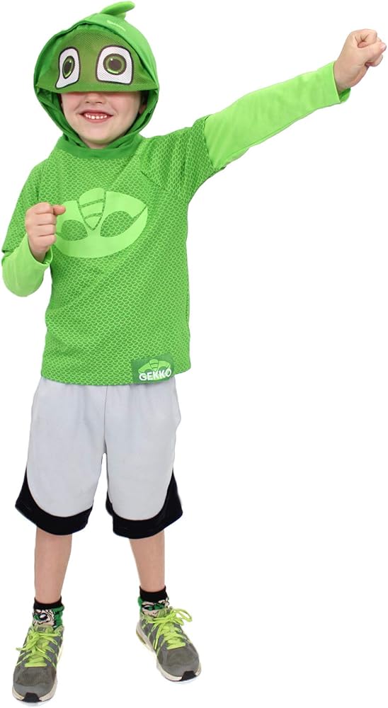 Camiseta con Capucha PJ Masks – Talla Única T5 (5 años) [Nuevo]